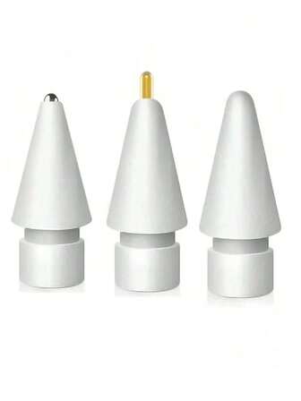 Upgraded Apple Pencil Tips, Replacement Stylus Tips Compatible With Apple Stylus Pen 1st & 2nd Generation Capacitive Pen Tips Replacement Resistant Metal Pencil Tip Compatible With Apple Pencil 1st/2nd Gen Best Gifts For Christmas, Family, Friends, Birthday, Holiday Pen Accessories