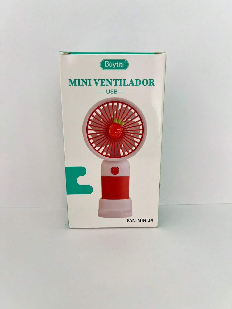 Handle Fans - Coral Orange - View 1