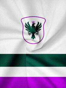 Men's Printed Short Sleeve T-Shirt And Shorts Set, Minimalist And Fashionable, Suitable For Summer - 綠色 - 查看 4