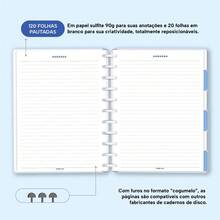 Disco Notebook + Iscool Hardcover 140 Sheets Smart Solid Colors - Sky Blue - View 7