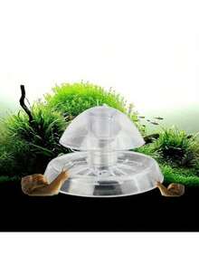 1pc Aquarium Fish Plant Tank Plastic Clear Snail Trap Catches Plants Planar Pest Catch Box Environment Clean Tool