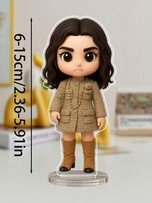 Customized Doll Portrait, Personalized Digital Portrait Art, Custom Photo To Cartoon Acrylic Plaque, Wedding Souvenirs, Personalized Acrylic Memorabilia, Anniversary Gifts, Perfect Memento For Special Ones, Personalized Photo Holder