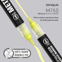 48/24/12 Colors Dual Tip Acrylic Paint Markers Set, Quick Drying & Fade Resistant, Ideal For Painting, Illustration, Crafts, Coloring Books, DIY Projects On Paper, Fabric, Wood, Stone, Plastic, Glass, Pumpkin, Metal And More, Great Gift For Students And Adults, Suitable For Easter, Thanksgiving, Halloween, Christmas