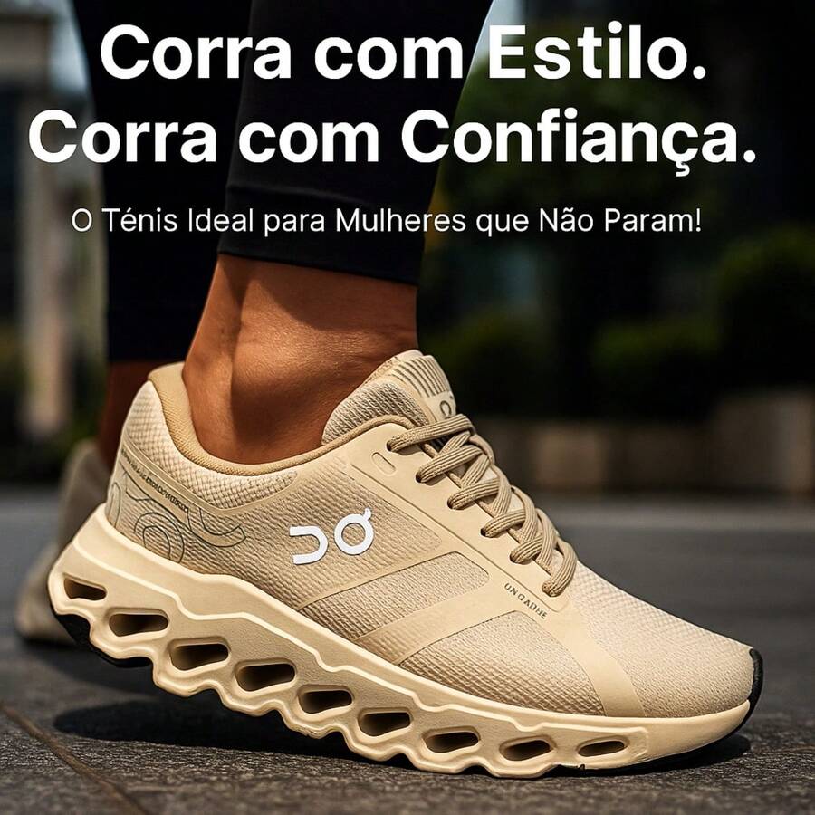 Unisex Cloud Sneakers – Comfortable, Modern, Stylish, And Expanded Sole. Sizes 34 To 43. Ideal For Daily And Physical Activities. - 羅莎.奧夫 - 查看 1