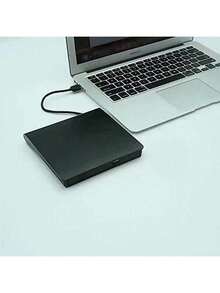 USB External CD/DVD Drive, High-Speed Reader, Portable External Optical Drive, Compatible With Laptop And Desktop, Office & Home CD/DVD Player