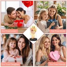 Eternal Preserved Pink Rose Gift Box, Romantic Flower Bouquet For Girlfriend/Wife, Valentine's Day/Anniversary Present - Pink - View 7