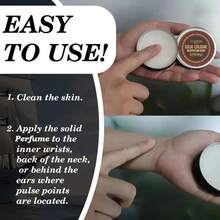 MAJESTIC OUD SCENT 固体香膏 - 约会和社交场合的迷人香氛，不含防腐剂的液体配方，理想的男士礼物，旅行装信息素香膏，信息素 | 活力香氛 | 方便携带 - SOLID COLOSNE/20g - 查看 8