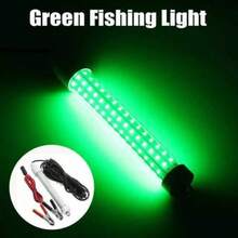12V-24V LED Submersible Underwater Fishing Light -LED Night Bait Detector Attracts Fish, Crabs, Shrimp, Squid ,Durable Saltwater-Resistant Design - Transparent - View 3