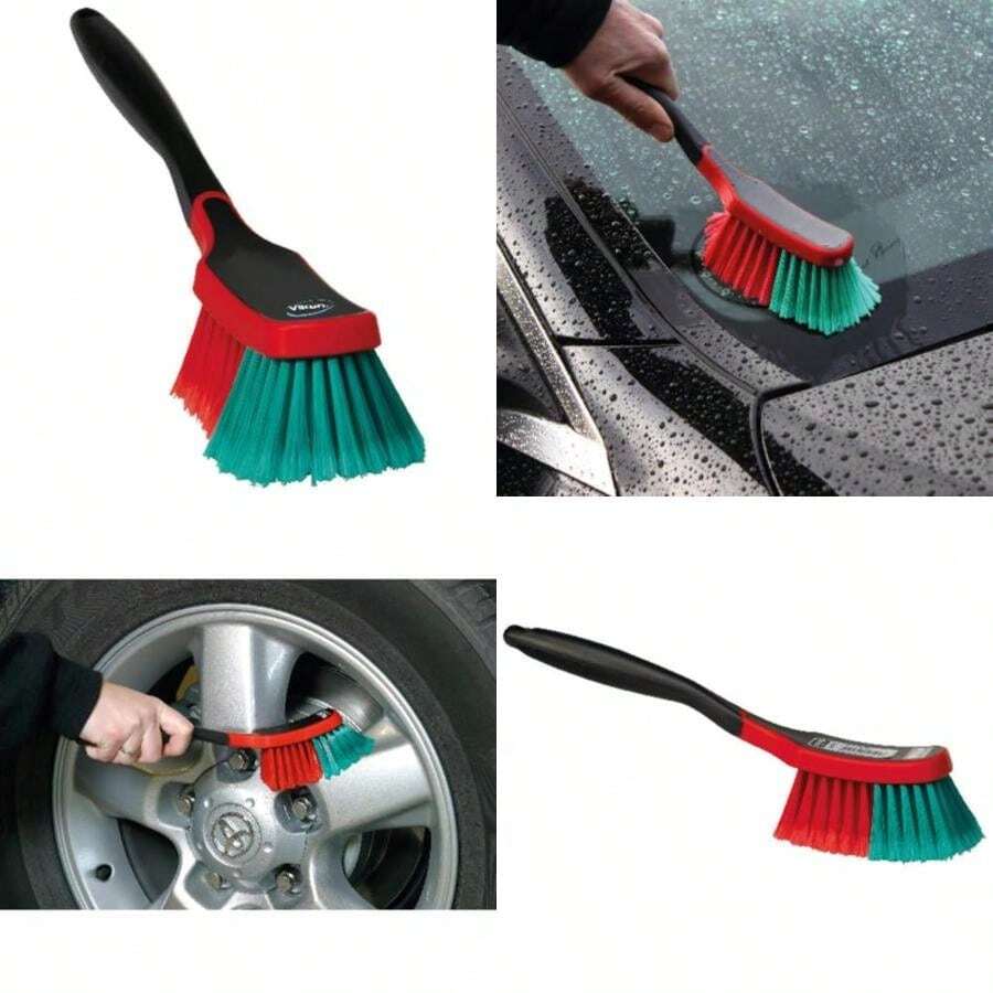 Vikan 525252 - cepillo para polvo de mano multiusos, suave, dividido, línea de transporte(default) - Multicolor - Ver 1