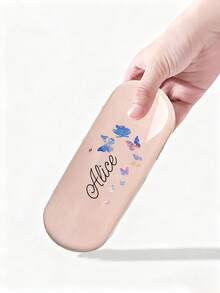 定制姓名眼镜盒，个性化太阳镜盒，定制硬壳眼镜盒，男女通用可定制眼镜盒，硬质太阳镜盒，生日礼物，周年纪念，旅行，便携防压，送给他/她，男朋友，女朋友，家人，学生，上班族，祖父母，学校，家庭，工作场所，定制眼镜配件，复古服饰 - 彩色 - 查看 4