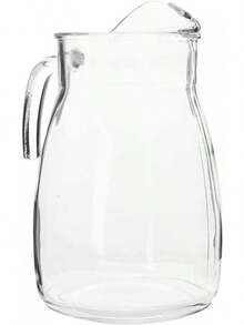 EstiloBorgonovo Artic - Jarra De Vidrio De 2.8 Lt Con Refrigerante Para Agua FríA, Jugo, LecheVersióN Mejorada