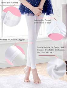 Daydance Stirrup Tights For Dance, Ballet - Pink - View 9