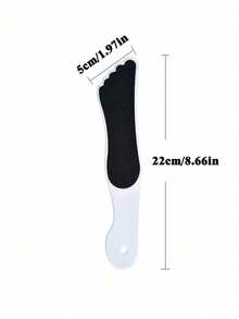 8/10/11pcs Durable Foot Care Set - 10-In-1 Callus Remover & Foot File Tools, Foot Scrubber For Dry, Cracked Heels/Soles, Essential Travel SPA/Home Pedicure Tools For Foot Care Enthusiasts - Black - View 10