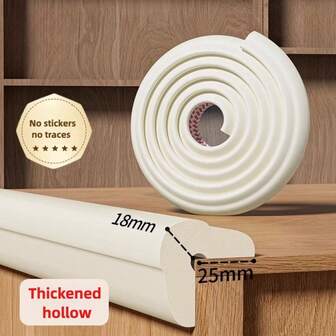 Weiche Schutzecken, Schaumstoffpuffer-Streifen für Babymöbel, Tische, Fenster zum Schutz von Kindern