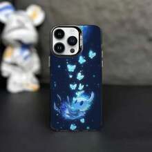 Funda de teléfono Game H-Hollow K-Knight para 17,16,15,14,13,12,11,Pro,MAX, cubierta negra mate a prueba de golpes - Z5 - Ver 4
