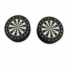 飞镖靶玩具飞镖架迷你飞镖站EVA飞镖靶盘，男孩礼物，办公休闲玩具 - 黑色 - 查看 14