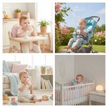 Taza con pajita de entrenamiento de silicona, suave, a prueba de fugas y fácil de agarrar, resistente al calor y esterilizable, taza con boquilla para bebés en proceso de aprendizaje (210ml) - Multicolor - Ver 7