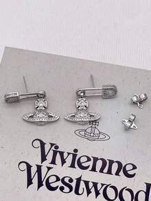 Vivienne Westwood Lucrece Earrings - 銀色 - 查看 6