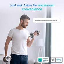 Etekcity Báscula inteligente para peso corporal, precisa hasta 0.02 kg, máquina de pesaje digital de baño para agua grasa muscular IMC para personas, monitores electrónicos de composición corporal Bluetooth, 400 libras(Actualizado Blanco) - Multicolor - Ver 10