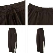 Adidas 女子休閒透氣寬鬆百搭長褲 - 棕色 - 查看 6