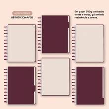 Disco Notebook + Iscool Hardcover 140 Sheets Smart Solid Colors - Redwood - View 6