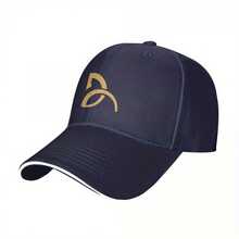 Adjustable Navy Blue Baseball Cap With Golden Djokovic Tennis Stars Logo - Lightweight Dad Hat For Men, Breathable Six-Panel Design, Comfort Fit For Casual, Beach, Hip Hop Style & Outdoor Sports, Durable Headwear, Casual Wear, Sporty Design, Comfortable Fabric, Streetwear Lovers - 卡其色 - 查看 8