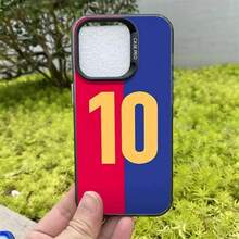 Funda de Número de Fútbol Genial para 17 16e 15 Plus 11 12 14 16 17 Pro Max 13 Cubierta Trasera del Teléfono - Mix02 - Ver 2