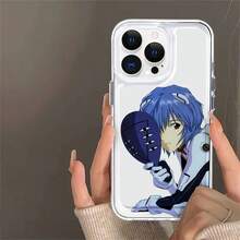 Funda para teléfono con personaje de cabello azul y máscara compatible con fundas para teléfonos ,  17,  16 Pro Max,  15 Pro Max,  13 y  12. Fabricada en material TPU, que proporciona protección contra golpes y caídas. Es un gran regalo para familiares, amigos, amantes del anime, cumpleaños y cualquier ocasión especial. Tarta de Fresa, cubiertas, funda de teléfono, fundas de teléfono, funda de , funda de  17 Pro, funda de  16, navidad, funda de  17 Pro Max, funda de  17, fundas de , funda de  15,  17 Pro Max, fundas para , funda de  16 Plus, regalos de navidad, funda de  13, funda de teléfono de navidad, funda de  16 Pro, funda de teléfono  15, funda de teléfono  13, funda de  30, rosa, funda de teléfono rosa, regalos, malvado, regalos para mujeres, funda de teléfono linda, regalos para hombres, teléfono negro Estuche, regalos para hombres - transparente - Ver 4
