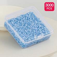 3000颗2.6毫米透明盒装迷你拼豆，像素拼豆，DIY高品质手工礼品，圣诞节、万圣节、节日礼物的完美之选 - 拼豆豆 - 查看 17