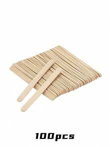 300/200支木制冰棍棒 - 天然木制冰棍棒工艺棒，这些冰淇淋棒可用于制作冰淇淋、冰块、棒棒糖和蛋糕。此外，还有蜡棒、DIY木制工艺棒、木钉、压舌板、冰棍棒和冰棍配件可供选择。 - 彩色 - 查看 13