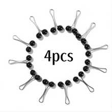 12/6/4/1 pièce/Set Clips pour hijab musulman, épingles à hijab décorées de perles, broche anti-glissement, foulard, châle, épingle fixe pour femme, clip pour foulard, broche de mode en perle, accessoires de bijoux pour femme - Multicolore - Voir 13