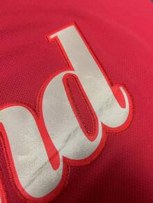 Men's Basketball Jersey 45 Red Embroidered Casual Sports Vest Round Neck Sleeveless Training Suit - Red - View 4