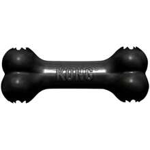 KONG 611932100128, Pet Chew Toys Juguetes, Negro (Black),(Mediano) - Multicolor - Ver 2