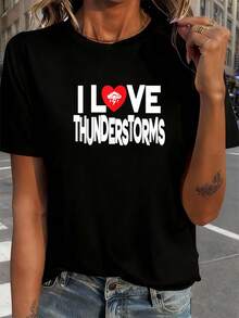 Camisetas femininas - Preto - Ver 8