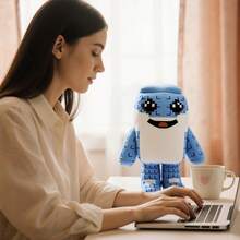 4个“偷走你的大脑”毛绒玩具，67英寸表情丰富的毛绒抱枕娃娃，可爱玩具，粉丝礼物，男女皆宜，生日礼物 - 彩色 - 查看 5