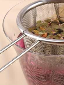 Infusor de té de acero inoxidable, se adapta a varios tamaños de taza, accesorio de cocina duradero, mejor regalo de Navidad - Multicolor - Ver 4