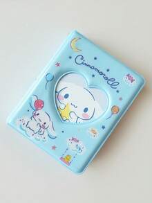 1pc 3-Inch Mini Card Binder, Patterns Include Hello Kitty, Kuromi, Melody, Cinnamoroll - Cute Cartoon Character Photo Album, Ideal Gift For Fans