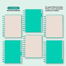 Disco Notebook + Iscool Hardcover 140 Sheets Smart Solid Colors - Green - View 6