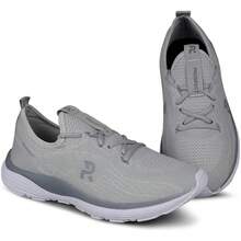 Women's Casual Orthopedic Running Shoes For Gym, Training, And Walking - Xám - Xem 3