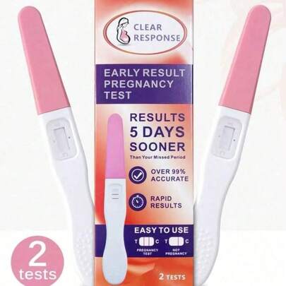 Fake Pregnancy Test - 100% Positive Result - Prank Your Loved One - Prank Prop - Prank Gift - Birthday Gift - Perfect For Halloween, Christmas, April Fools
