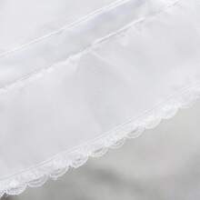 1pc Children's Petticoat Princess Dress Flower Girl Lining Dress Formal Wear, 55cm Steel Boned With Ribbon Lace, Suitable For Stage Performance