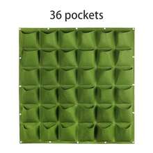 1pc Wall-Mounted Grow Bag, Felt Grow Bag, Beauty Plant Bag, Seedling Grow Bag, Plant Nursing Container Bag, Indoor And Outdoor Background Greenery Decorative Wall Decor, Plant Bag - Multicolor - View 15