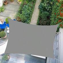 Mallas Sombra para Exteriores3x3M Toldo Vela de Sombra Impermeable Sombra Lona Alta Calidad y a Prueba de Rayos UV Resistente al Viento y Lluvioso para Exteriores Patio Jardín PérgolaShade Cloth - Gris - Ver 7