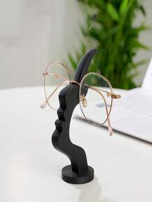 Glasses Placing Bracket Strip Shape Interesting And Simple Glasses Bracket Ornaments On People's Side Face. - Multicolor - View 7