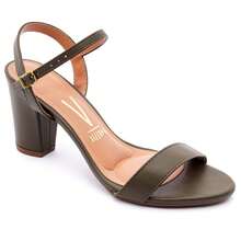 Kit Of 2 Vizzano Women's Sandals With Medium Thick Heel - Original - 橄欖色和黑色 - 查看 3