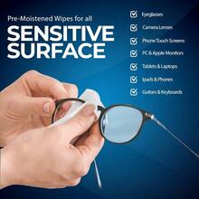 AWYYMED PRIDE Anti-Fog Lens And Screen Cleaning Wipes For Eyeglasses Touch Screens Premoistened Anti-Static Quick-Dry 200 200 Count (Pack Of 1 ) - 200 - Xem 2