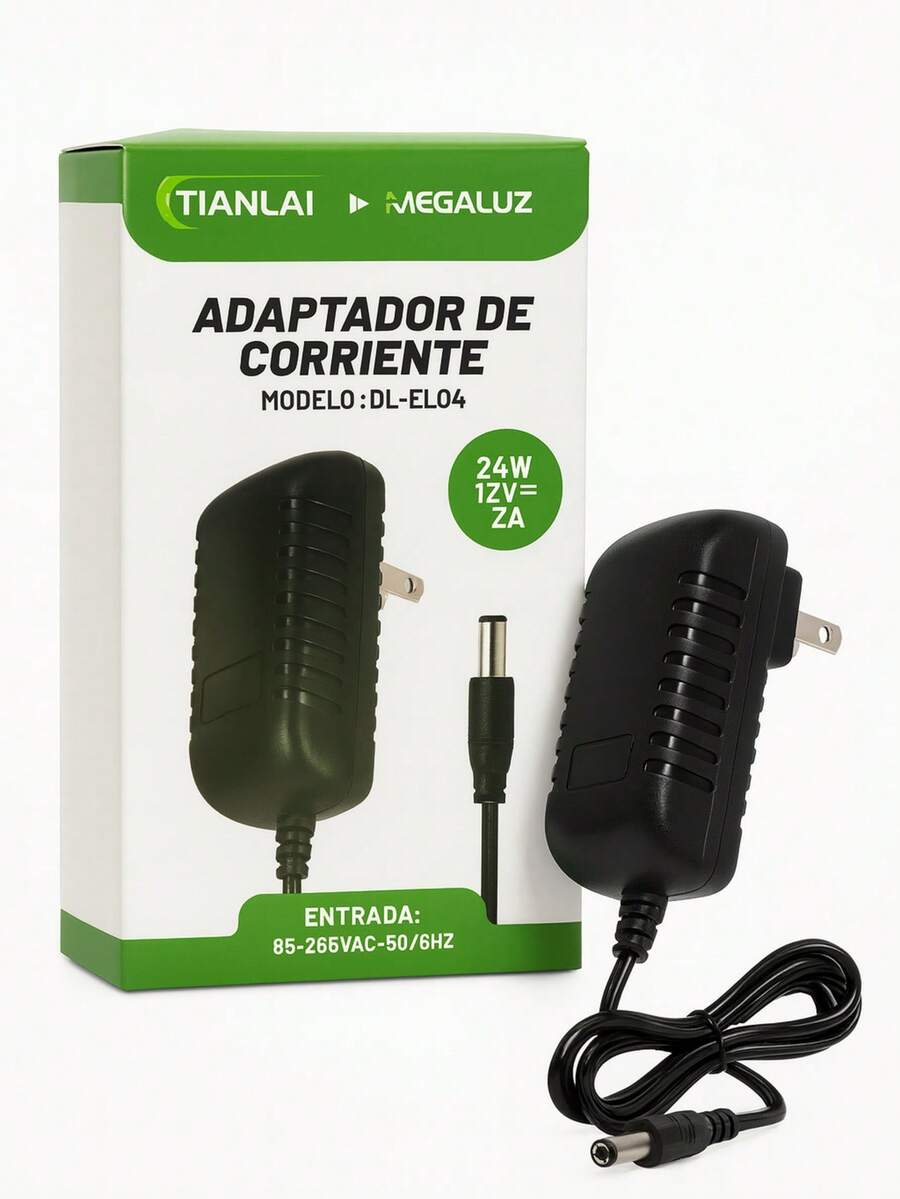 Adaptador de Corriente Entrada 85-265V-60Hz - Tipo de Enchufe A Japonés (100V) - Ver 1