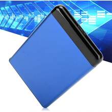 Naroote Caja de Disco Duroóvil, Disco Duro Externo Ultradelgado de 8 TB, USB 3.0, Portátil, 2,5 Pulgadas, SSD, HDD, SATA, Caja de Aleación de Aluminio (Azul) - 1 - Ver 6