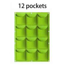 1pc Wall-Mounted Grow Bag, Felt Grow Bag, Beauty Plant Bag, Seedling Grow Bag, Plant Nursing Container Bag, Indoor And Outdoor Background Greenery Decorative Wall Decor, Plant Bag - Multicolor - View 19