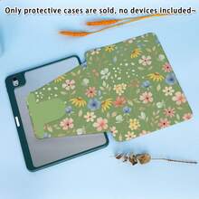 [Vibrant Pad Case] Durable Faux Leather 360° Rotating Pad Case | Vibrant Floral & Cocktail Design, Perfect For Air 6, 5, 4, And Pad 10, Pad 11 2025, Pad Air 11/13 2025 M3, Pad Air (M2) 11/13 Inch, Pad Air 4/5/6 10.9inch, Pad Pro 11 Inch, Pad Pro 12.9 Inch, Pad 10.2 Inch, Pad 9th/10th Generation And Other Models, Ideal For Travel & Relaxation